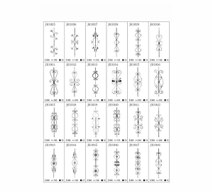 鐵藝標件樣本