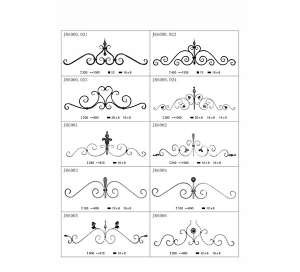 鐵藝標件樣本