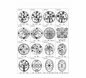 鐵藝標件樣本